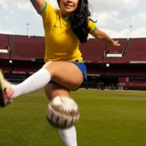 selecao femina vidéo fun de joueuse de football