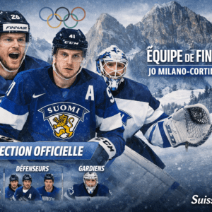 Sélection de l'équipe de Finlande pour le tournoi Olympique de Hockey sur glace 2026