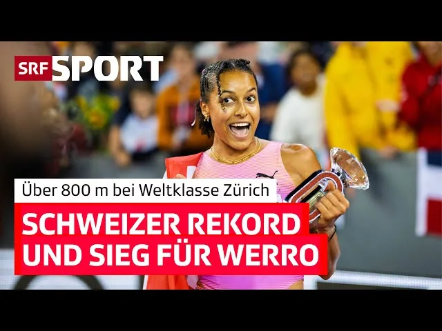 Vidéo du record de Suisse d&rsquo;Audrey Werro 800m à Zurich