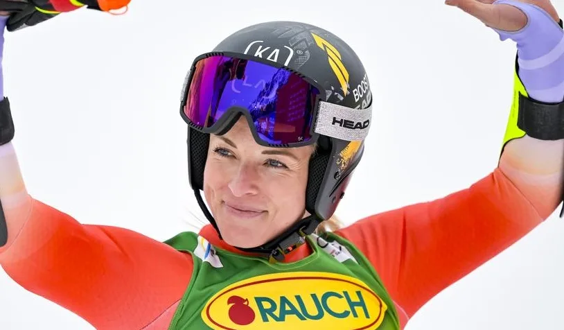 Lara Gut-Beyrami 3e du premier slalom géant de la saison