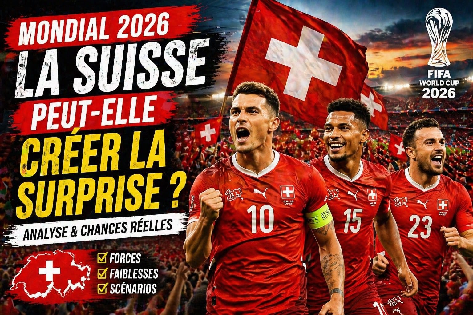 Mondial 2026 une surprise de la Nati pour cette coupe du monde?