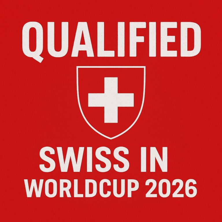 Suisse qualifiée pour la Coupe du Monde 2026