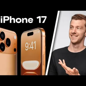 Apple: Vidéo des 3 iPhone 17 pro max air le bien-être techno