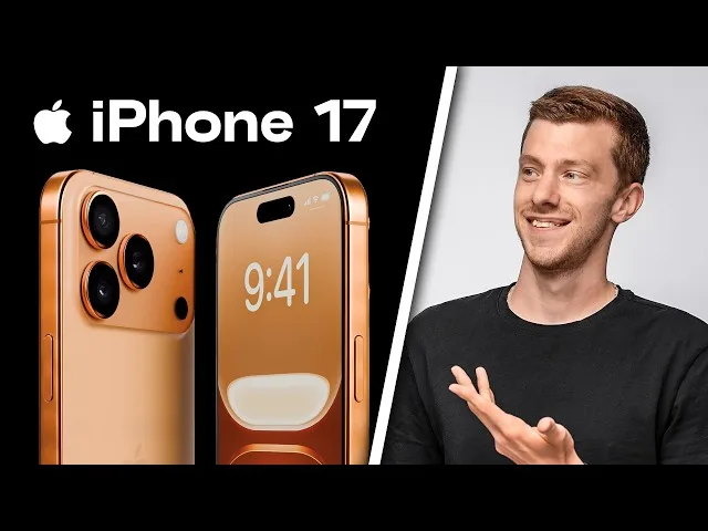 Apple: Vidéo des 3 iPhone 17 pro max air le bien-être techno